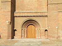 Toulouse, Eglise des Jacobins, Facade, Porte ouest